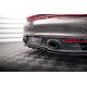 Body kit a vizuálne doplnky Difuzor za zadnji odbijač (splitter) (z navpičnimi progami) Porsche 911 Carrera 4S 992 | race-shop.si
