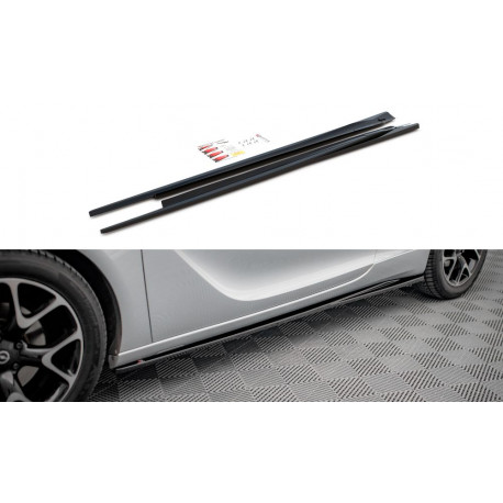 Body kit a vizuálne doplnky Stranski pragovi (difuzorji) Opel Astra GTC OPC-Line J | race-shop.si