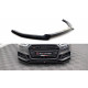 MAXTON DESIGN sprednji splitter za Audi S3 Sportback 8V Facelift, V2