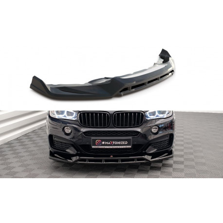 Body kit a vizuálne doplnky Sprednji spojler odbijača (Splitter) V.3 BMW X6 M-Pack F16 | race-shop.si
