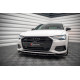 Body kit a vizuálne doplnky Sprednji spojler odbijača (Splitter) V.1 Audi A6 C8 | race-shop.si