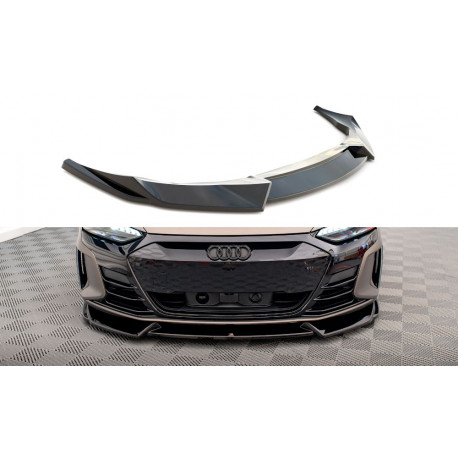 Body kit a vizuálne doplnky Sprednji spojler odbijača (Splitter) V.1 Audi e-Tron GT / RS GT Mk1 | race-shop.si