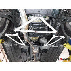 Subaru Outback 09+ Ultra-R 2x 3-Point Front Lower Bars