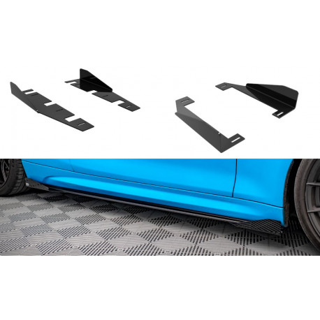Body kit a vizuálne doplnky Stranska krila pragov (splitter) BMW M2 F87 | race-shop.si