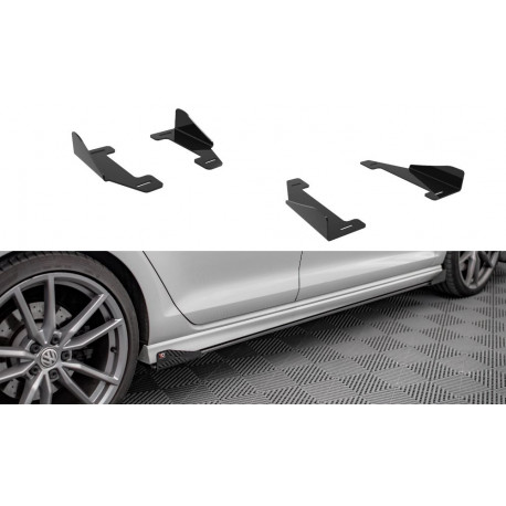Body kit a vizuálne doplnky MAXTON DESIGN stranski flapsi za Volkswagen Golf R Mk7 | race-shop.si