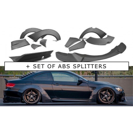 Body kit a vizuálne doplnky Široka karoserija (set blatnikov) BMW M3 E92 | race-shop.si