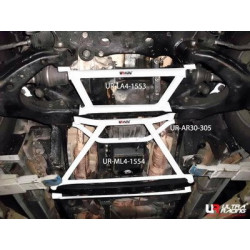 Toyota Land Cruiser 100 98-07 Ultra-R 4-Point Mid Lower Bar