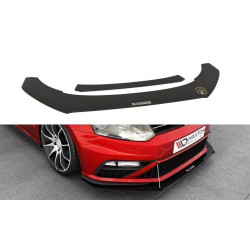MAXTON DESIGN sprednji splitter za VW POLO MK5 GTI FACELIFT