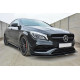 Body kit a vizuálne doplnky Racing sprednji podaljšek odbijača – splitter V.1 Mercedes CLA A45 AMG C117 Facelift | race-shop.si