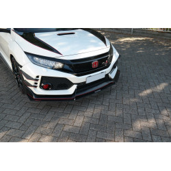 Racing sprednji podaljšek odbijača – splitter V.1 HONDA CIVIC X TYPE R