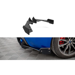 Street Pro Stranski zadnji podaljšek odbijača - Splitter + Flaps Subaru BRZ Mk1 Facelift