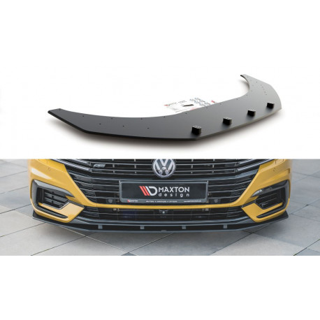 Body kit a vizuálne doplnky Racing sprednji podaljšek odbijača – splitter Volkswagen Arteon R-Line | race-shop.si