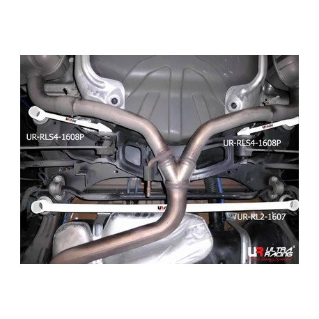Stebrički Alfa Romeo 159 2.2 05+ Ultra-R Rear Lower Tiebar 1607 | race-shop.si