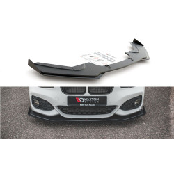 MAXTON DESIGN Racing Durability sprednji splitter + flapsi za BMW 1 F20 M-Pack Facelift / M140i, V3