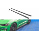 Body kit a vizuálne doplnky MAXTON DESIGN Street Pro difuzorji stranskih pragov za Ford Mustang GT Mk6 Facelift, V1 | race-shop.si