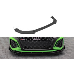 Street Pro Sprednji podaljšek odbijača – Splitter V.1 + Flaps Audi RS3 8Y