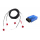 OBD addon/retrofit kit Cable set + coding dongle LED facelift taillights for Audi A7 4G | race-shop.si