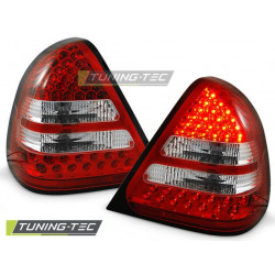 Zadnje LED luči RDEČA/BELA za MERCEDES W202 C-KLASA 06.93-06.00