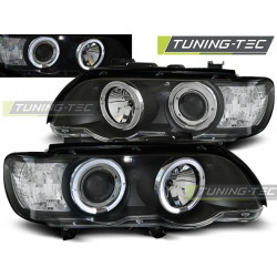 ŽAROMETI ANGEL EYES ČRNA za BMW X5 E53 09.99-10.03