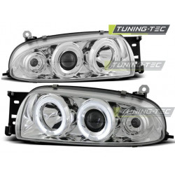 ŽAROMETI FORD FIESTA MK4 10.95-08.99 ANGEL EYES KROM