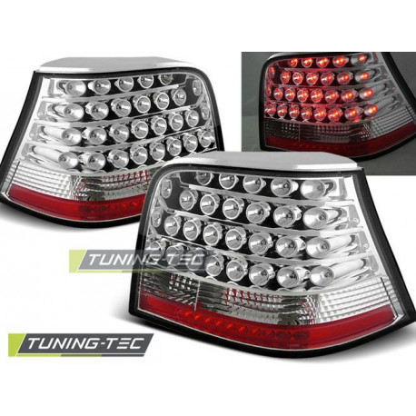 Osvetlenie ZADNJE LED LUČI KROM za VW GOLF 4 09.97-09.03 | race-shop.si