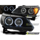 Osvetlenie ANGEL EYES ŽAROMETI ČRNA LED INDIKATOR za BMW E60/E61 03-07 | race-shop.si