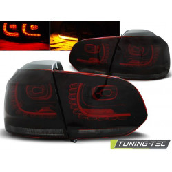 ZADNJE LED LUČI RED SMOKE za VW GOLF 6 10.08-12