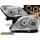 Osvetlenie ŽAROMETI OPEL ASTRA H 03.04-09 ANGEL EYES KROM | race-shop.si