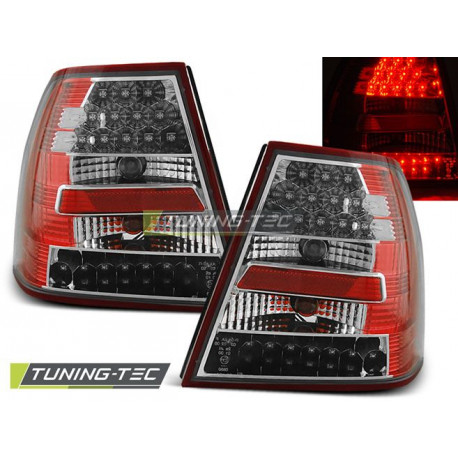 Osvetlenie ZADNJE LED LUČI, RDEČA/BELA za VW BORA 09.98-07.05 | race-shop.si