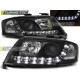 Osvetlenie ŽAROMETI DAYLIGHT ČRNA za AUDI A6 05.97-05.01 | race-shop.si