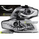 Osvetlenie ŽAROMETI DAYLIGHT KROM za AUDI A4 B7 11.04-03.08 | race-shop.si