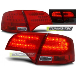 LED ZADNJE LUČI RDEČE-BELA za AUDI A4 B7 11.04-03.08 AVANT