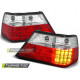 Osvetlenie TUNING-TEC LED zadnje luči za MERCEDES W124 E-KLASA 01.85-06.95, rdeče-bela | race-shop.si