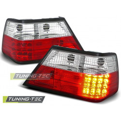TUNING-TEC LED zadnje luči za MERCEDES W124 E-KLASA 01.85-06.95, rdeče-bela