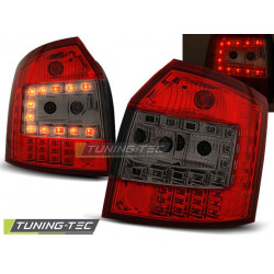 LED ZADNJE LUČI RED SMOKE za AUDI A4 10.00-10.04 AVANT