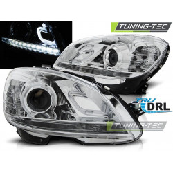 ŽAROMETI TRUE DRL KROM za MERCEDES W204 07-10