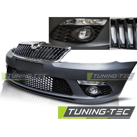 Body kit a vizuálne doplnky SPREDNJI ODBIJAČ SPORT za SKODA OCTAVIA II FACELIFT 09-13 | race-shop.si