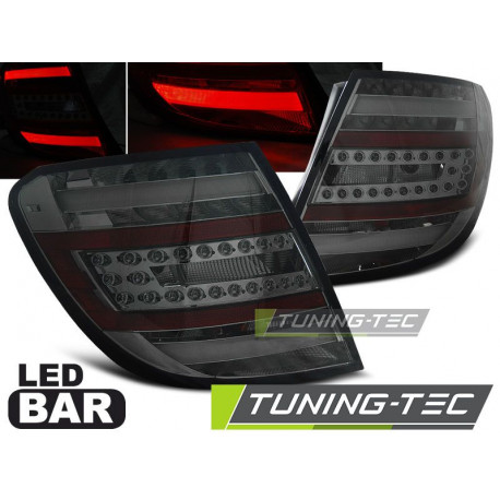 Osvetlenie LED BAR ZADNJE LUČI SMOKE za MERCEDES C-CLASS W204 KOMBI 07-10 | race-shop.si
