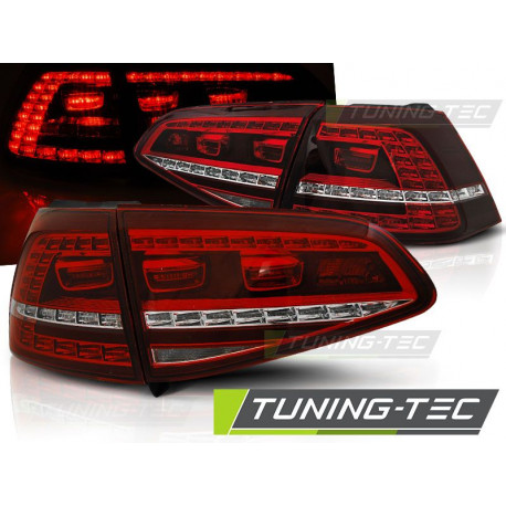 Osvetlenie LED ZADNJE LUČI SPORT RDEČE-BELA za VW GOLF 7 13-17 | race-shop.si