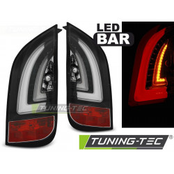 LED BAR TAIL LIGHTS BLACK for VW UP! 3.11- / SKODA CITIGO 12.11-