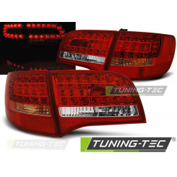 LED ZADNJE LUČI RDEČE-BELA za AUDI A6 C6 05-08 AVANT