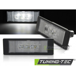 LED osvetlitev registrske tablice (3 luči) CLEAR za BMW E63/E64/E81/E87/Z4/MINI