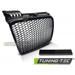 SPREDNJA MASKA (REŠETKA) SPORT GLOSSY BLACK za GRILL AUDI A4 (B7) 11.04-03.08