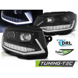 ŽAROMETI CEVNA LUČ DRL ČRNA KROM za VW T6 15-19