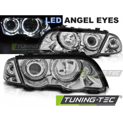 ŽAROMETI ANGEL EYES LED KROM za BMW E46 05.98-08.01 S/T