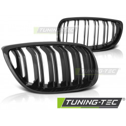 SPREDNJA MASKA (REŠETKA) GLOSSY BLACK z dvojnimi letvicami SPORT LOOK za BMW E92/E93 07-10 C/C