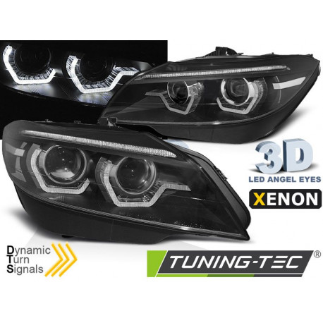 Osvetlenie XENON HEADLIGHTS LED DRL BLACK AFS SEQ for BMW Z4 E89 09-13 | race-shop.si