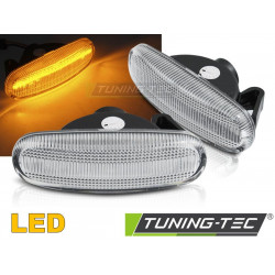 STRANSKI SMERNIKI FIAT PUNTO / PANDA / STILO / IDEA / LINEA / MULTIPLA BELA LED SEQ