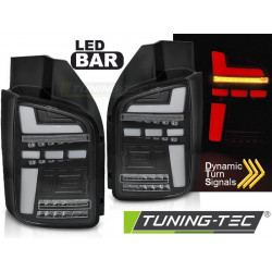 VW T5 04.03-09 ČRNA FULL LED SEQ INDIKATOR
