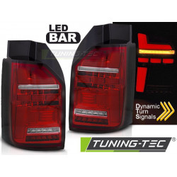 ZADNJE LED BAR LUČI RDEČE-BELA SEQ za VW T6 15-19 OEM ŽARNICA